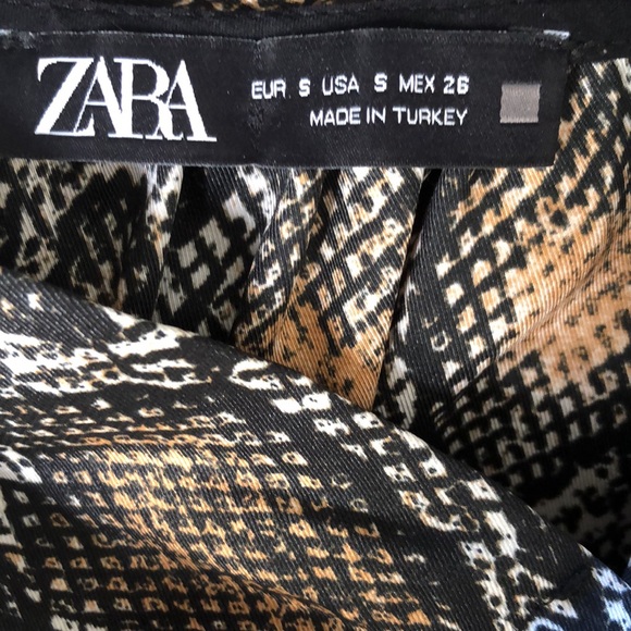 Zara | Snakeskin Printed Blouse - Picture 12 of 13